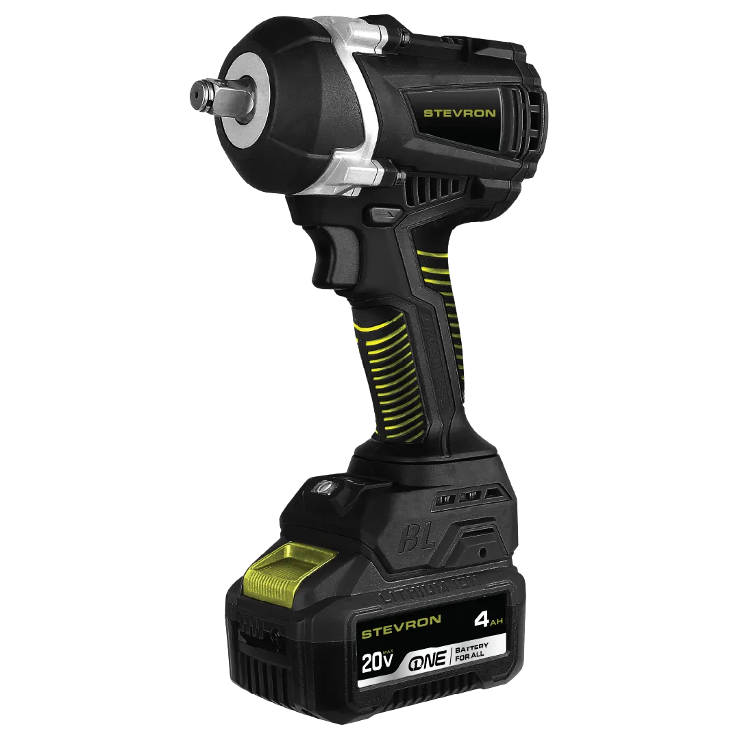 Llave de Impacto batería 850Nm (2 Bat 4.0Ah y 1 ch.)